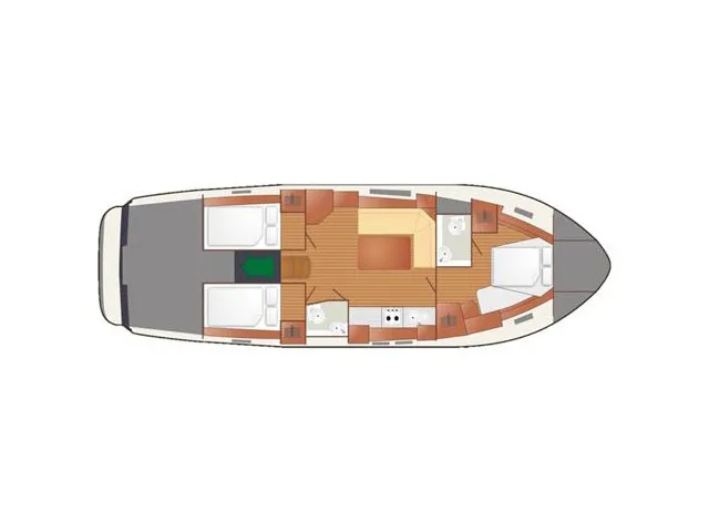 Nautika 1300 VIP - Motor Yacht in Wilkasy