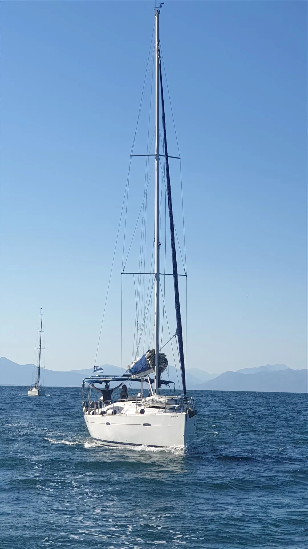 Twins - Sailboat in Lavrio