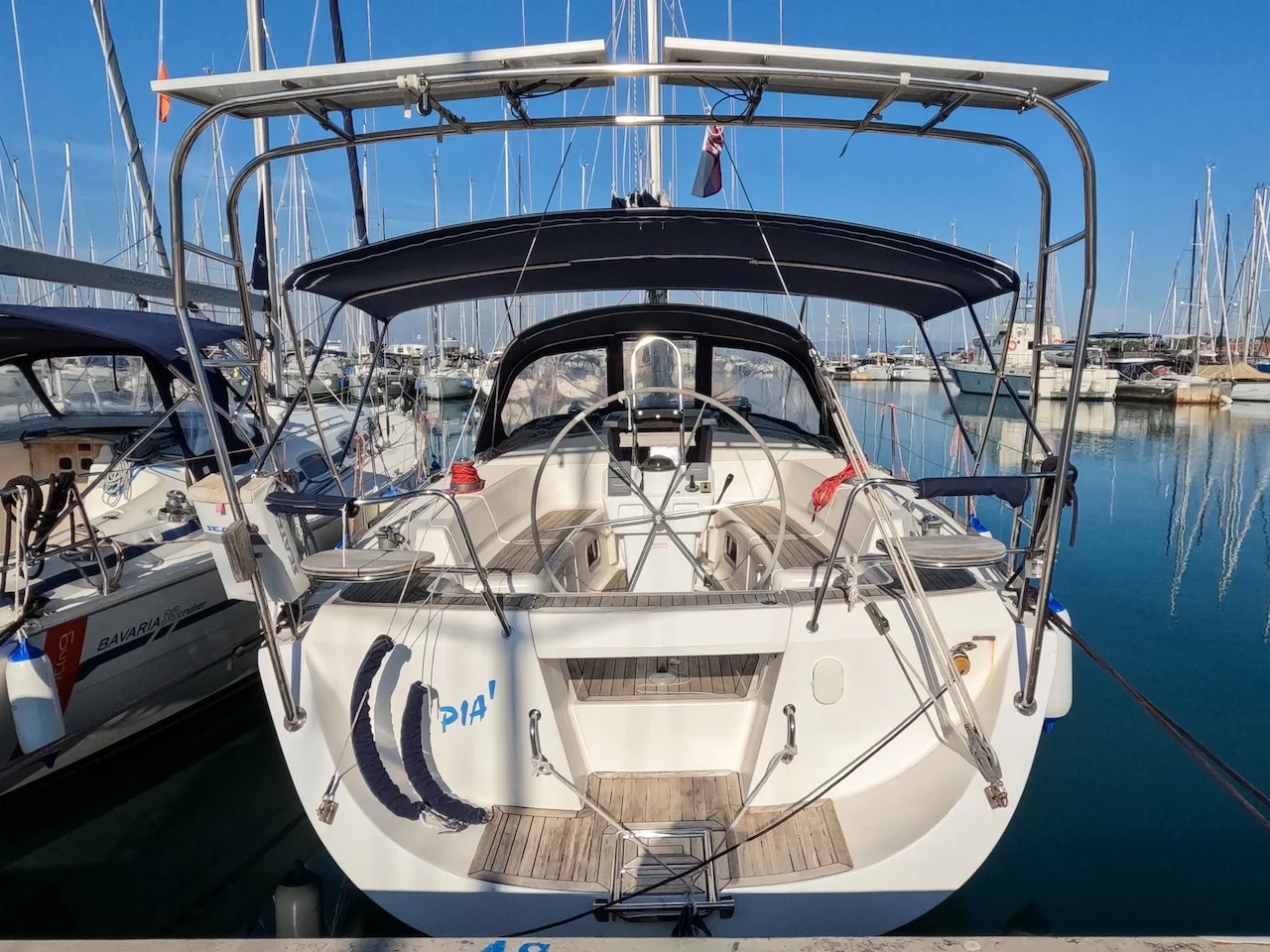 Pia - Sailboat in Izola