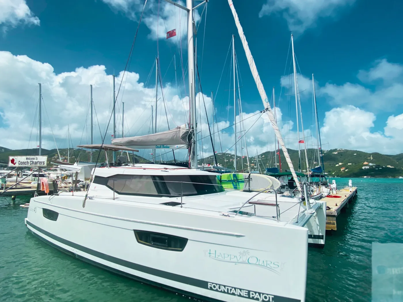 Happy Ours - Catamaran in Road Town