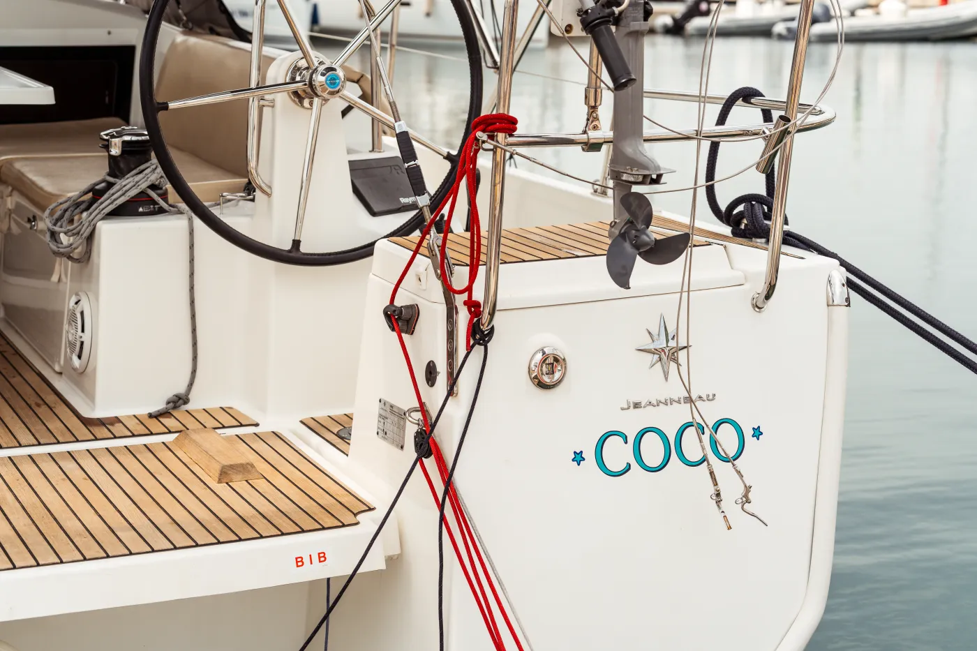 Coco - Sailboat in Portisco