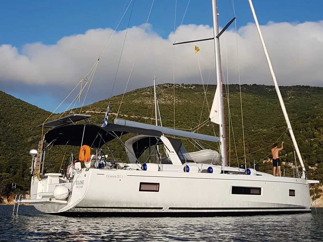 Elise - Sailboat in Kallithea
