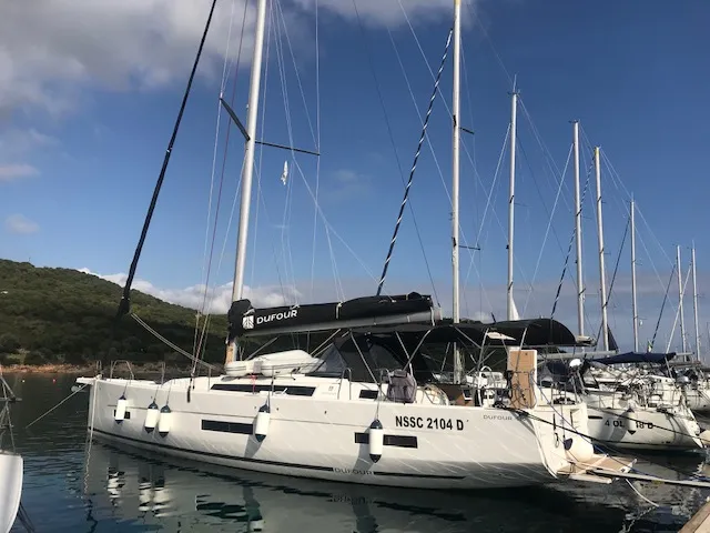 Cervantes - Sailboat in Olbia