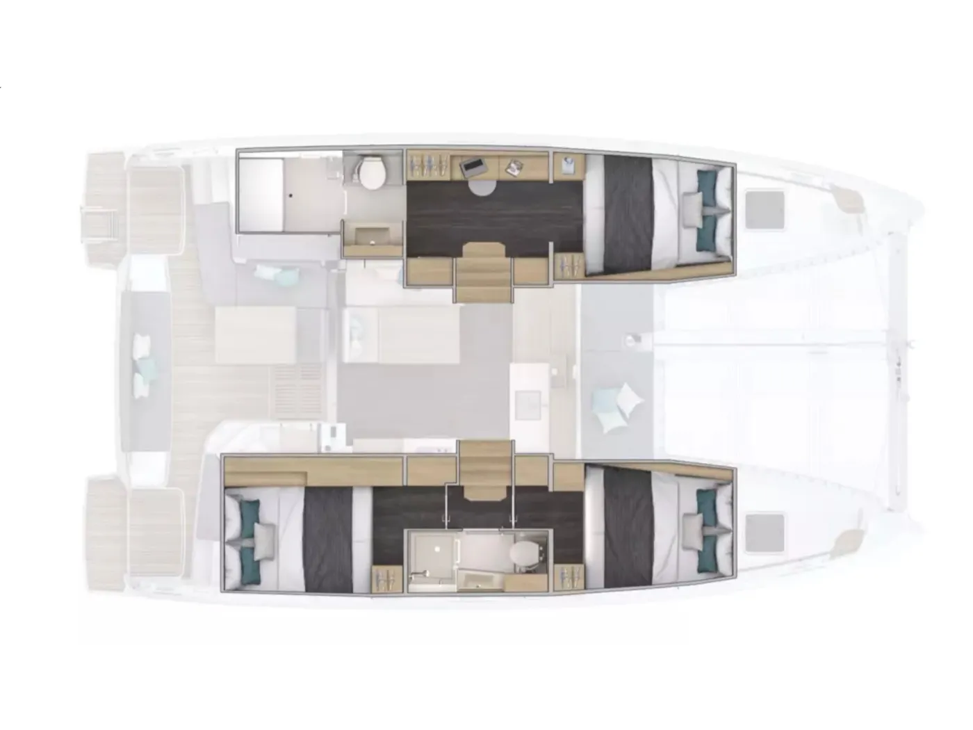 new Lag 38 - Catamaran in Olbia
