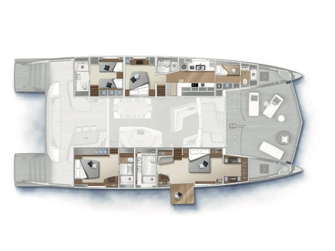 Zenit - First Class (MAR) - Catamaran in Le Marin