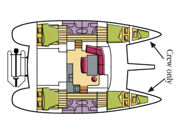 Isis - Catamaran in San Teodoro