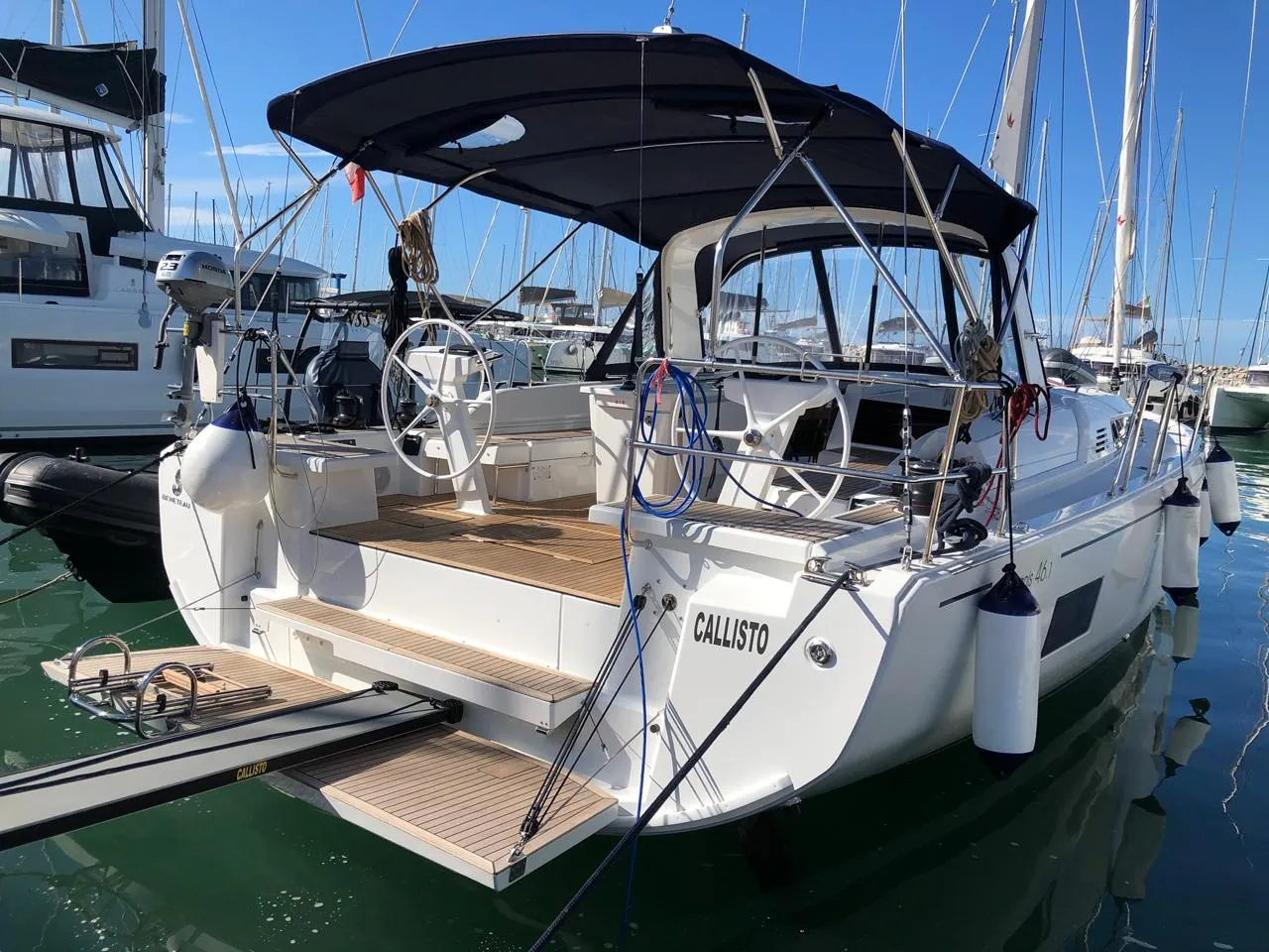 Callisto - Sailboat in Salerno