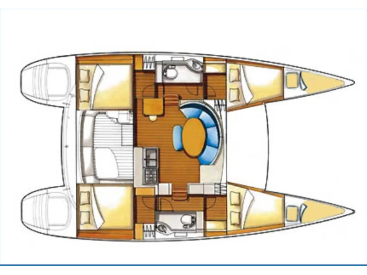 Suncity 1 - Catamaran in Karagözler