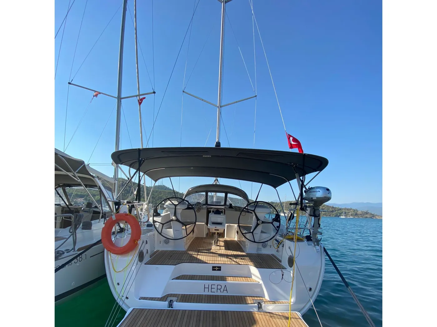 Hera - Sailboat in Karagözler