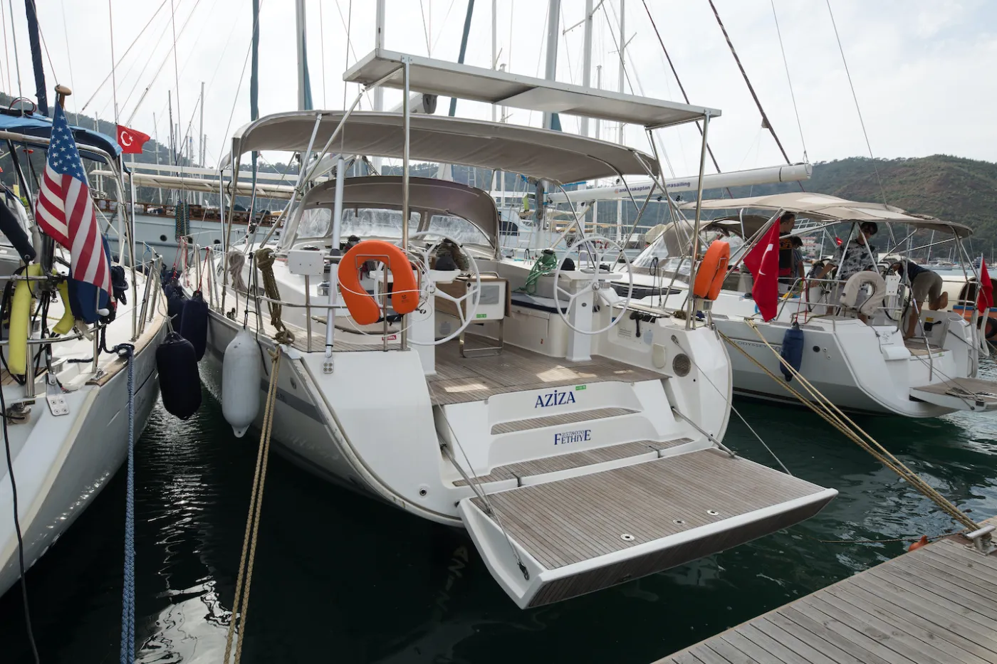 Aziza - Sailboat in Karagözler