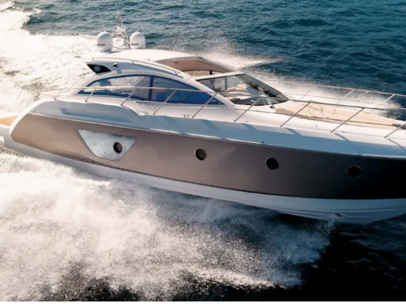 Zaffiro test - Motor Yacht in Port Botany