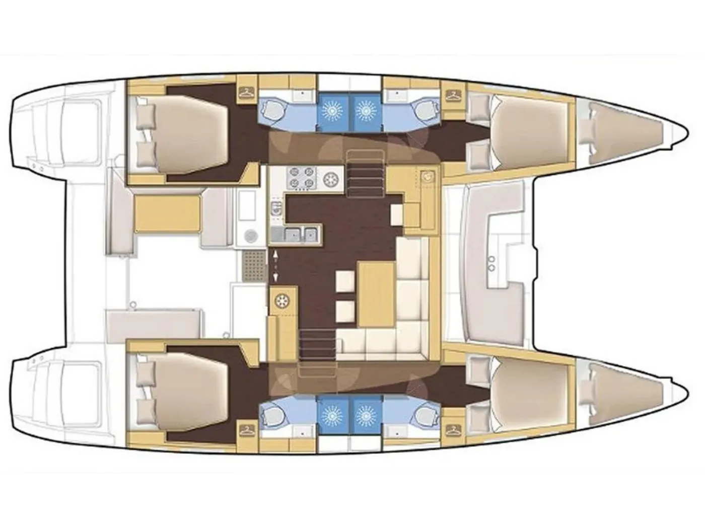 Afrodite - Catamaran in Vlichada