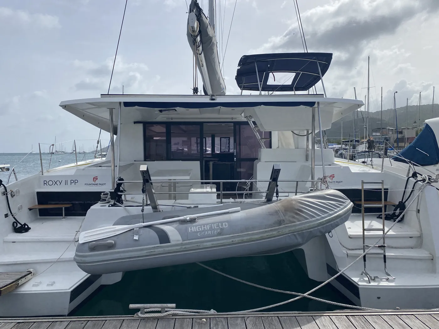 ROXY II - Katamaran içinde Le Marin
