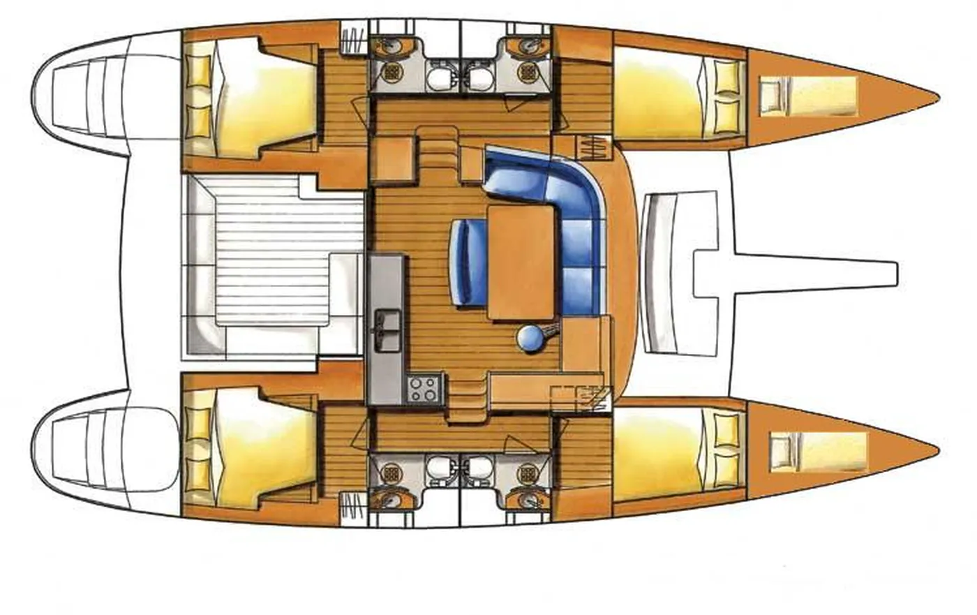 Oscar V - Catamaran in Le Marin