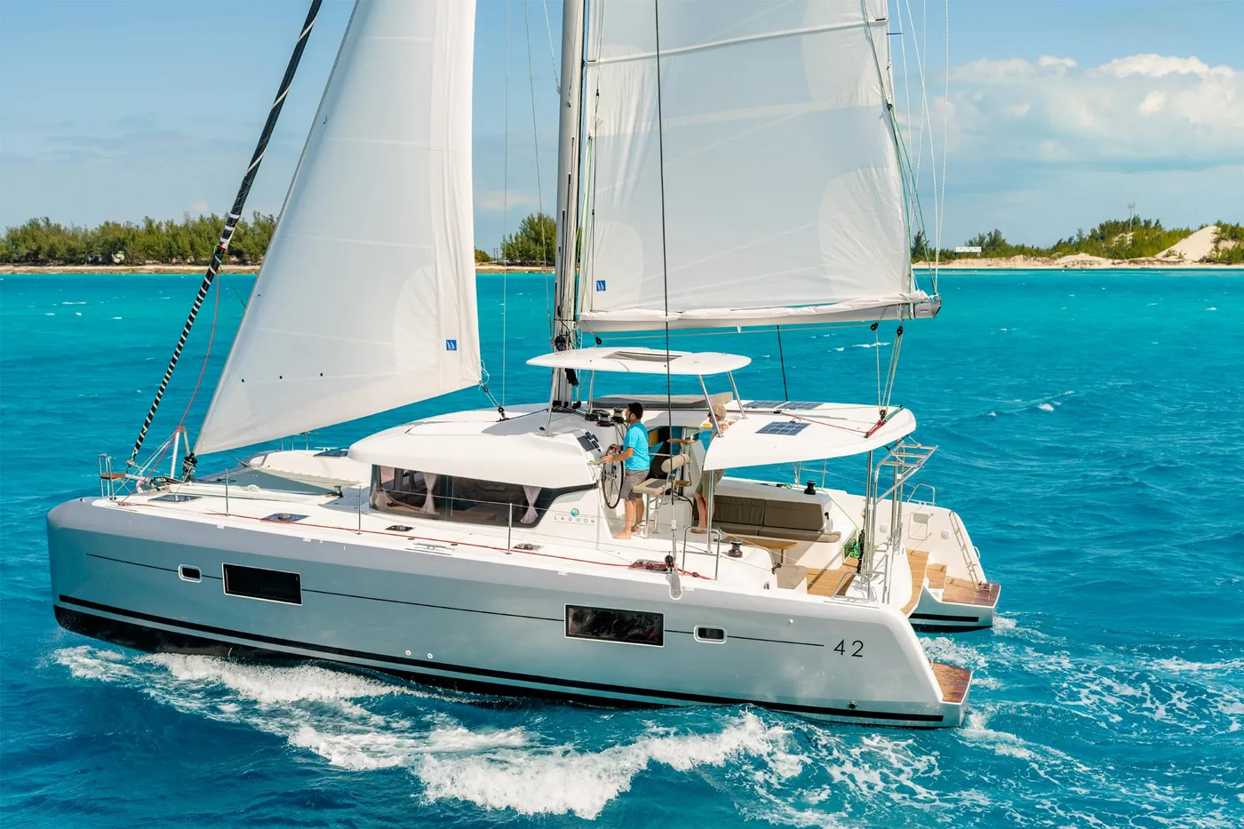 STAR VI - Katamaran içinde Le Marin