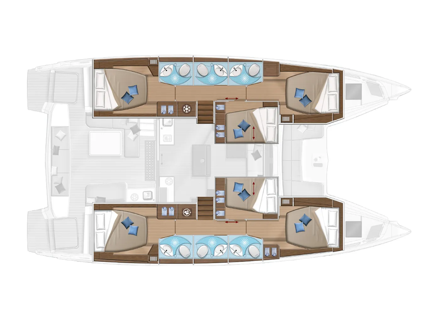 Oscar VII - Catamaran in Le Marin