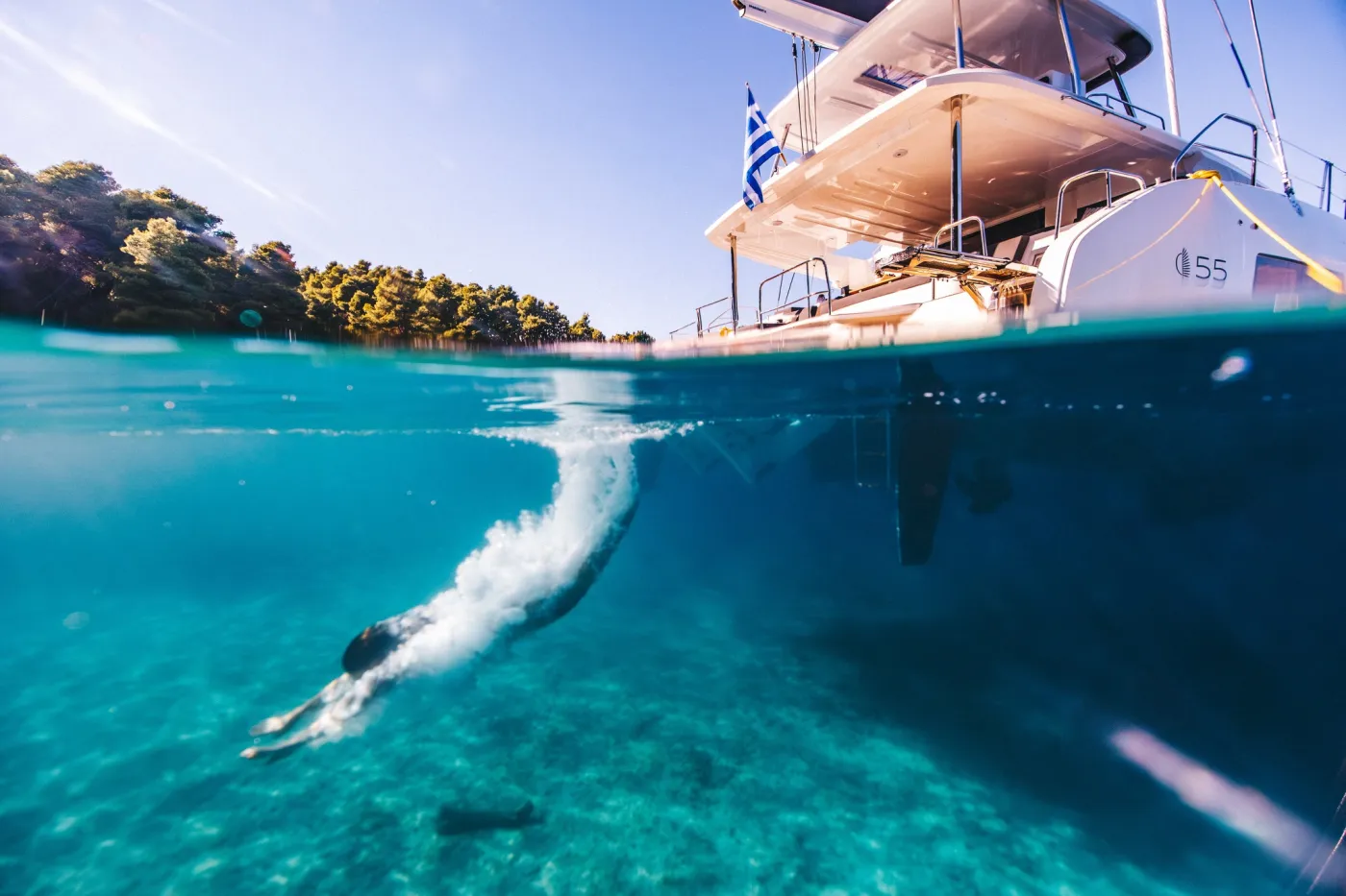 HUMBLE ONE - Katamaran içinde Lefkada
