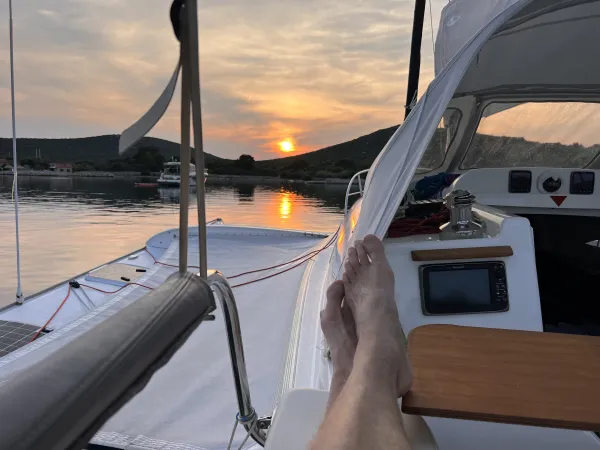 Bay - Buoy - Sunset