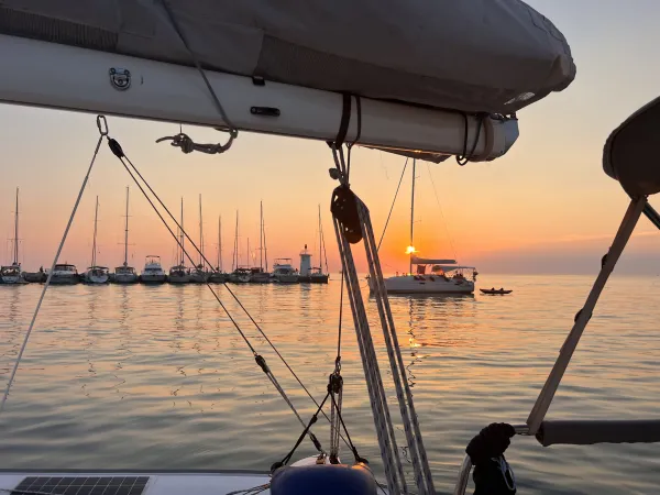Bay - Buoy - Sunset