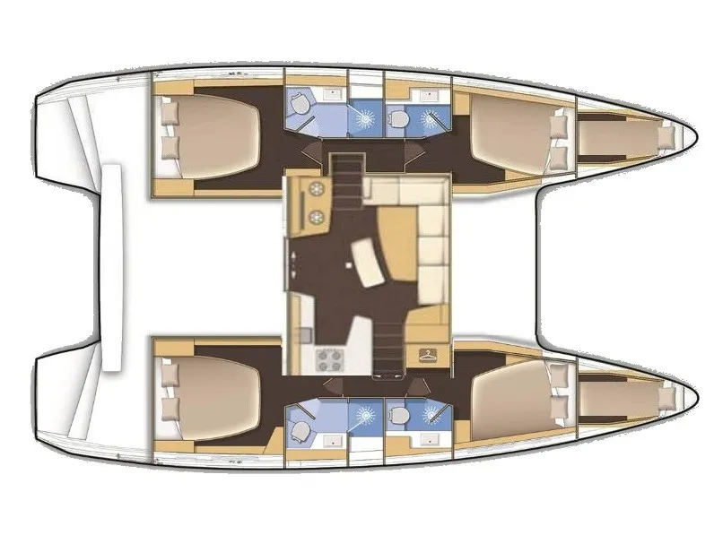 OLYNTHA - Catamaran in Kaštel Gomilica