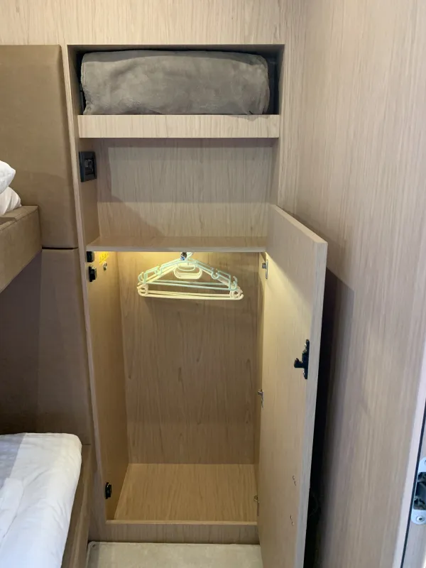 3rd cabin closet