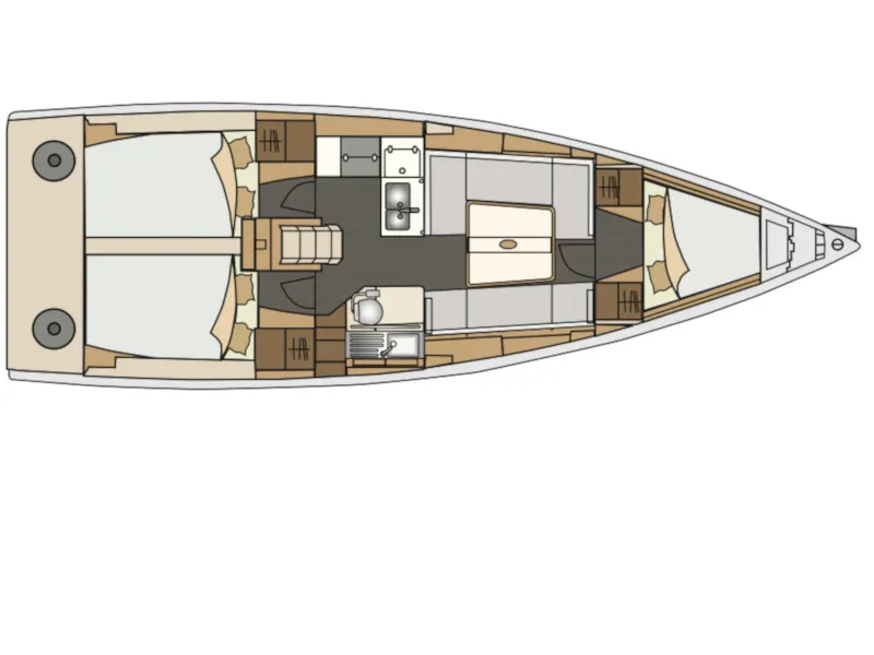 Yankee - Sailboat in Biograd na Moru