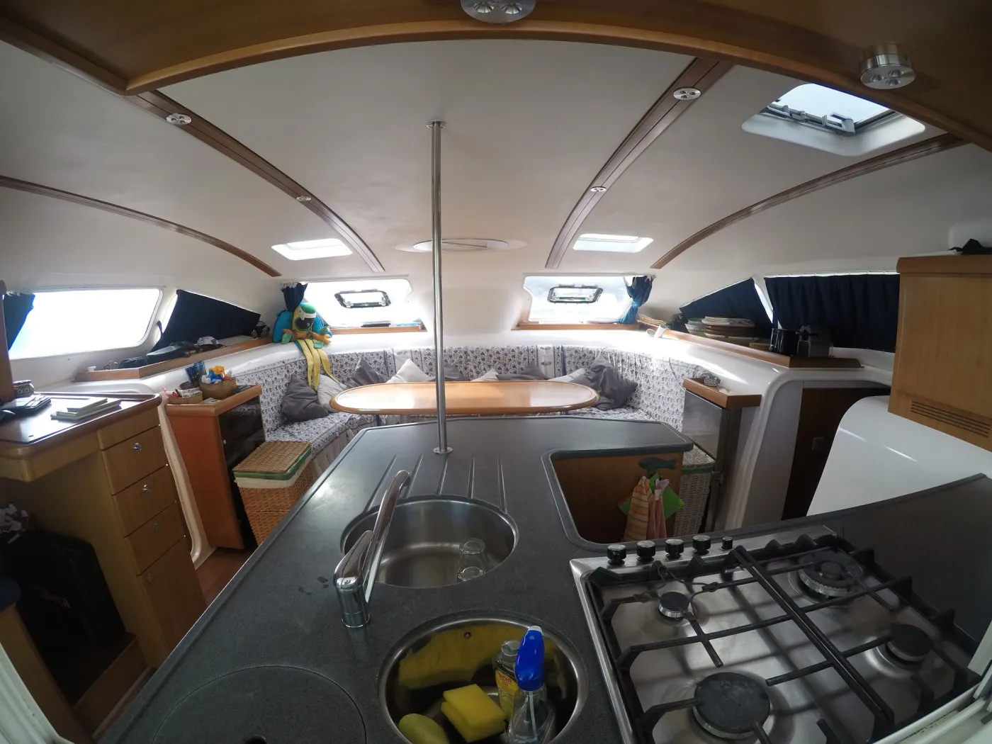 Alcade 1 double cabin - Catamaran in Uturoa