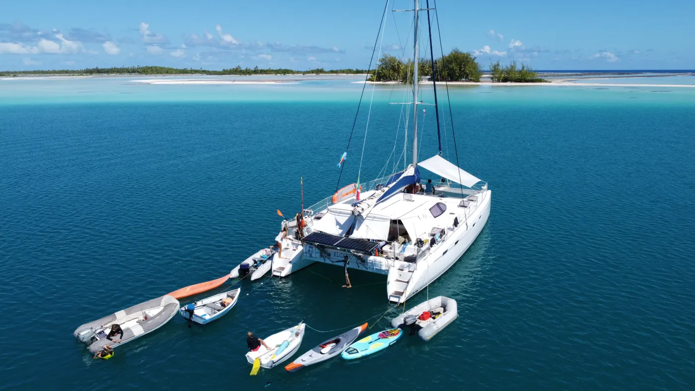 Alcade 1 double cabin - Catamaran in Uturoa