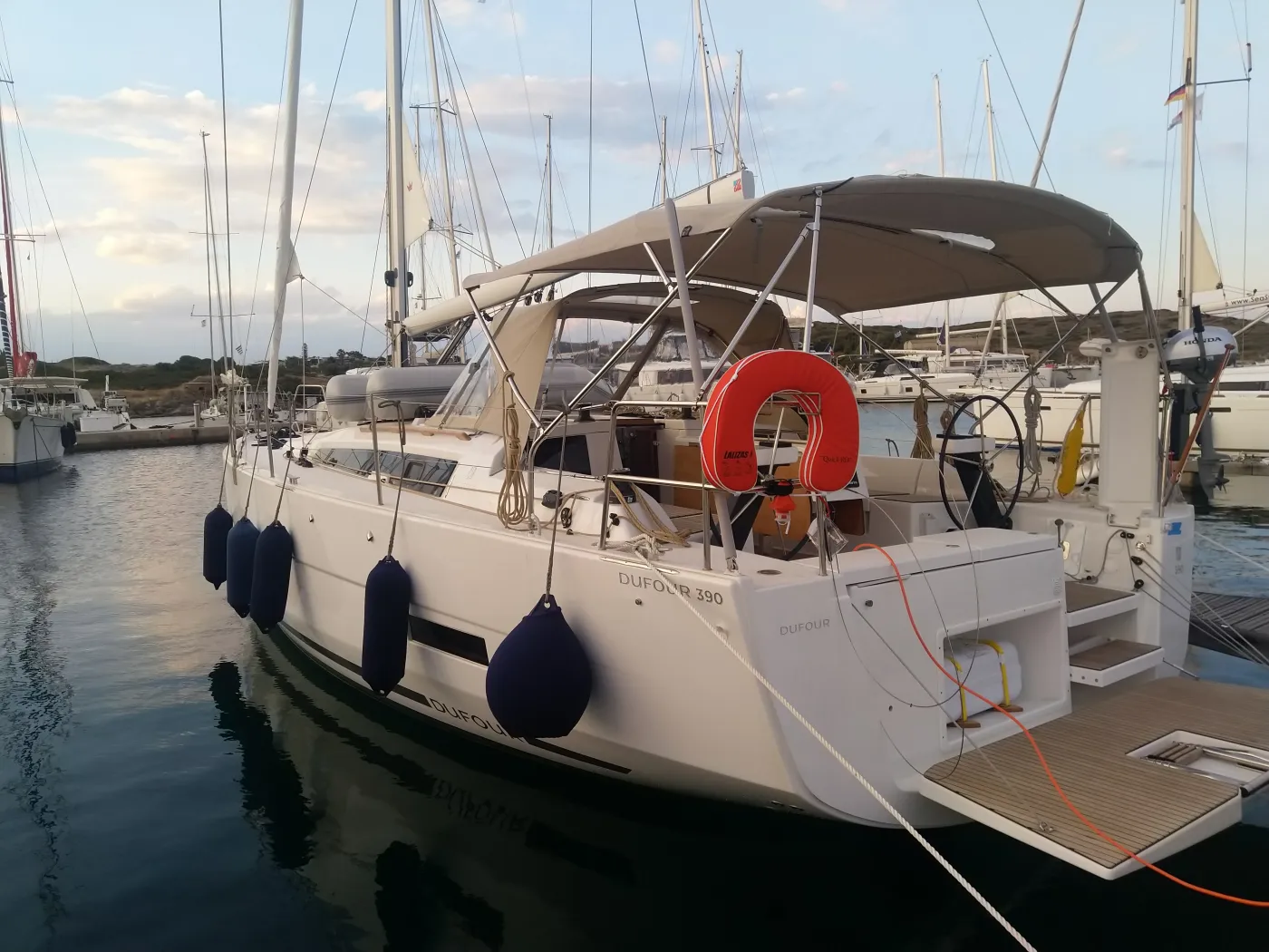 Blu - Sailboat in Nea Peramos