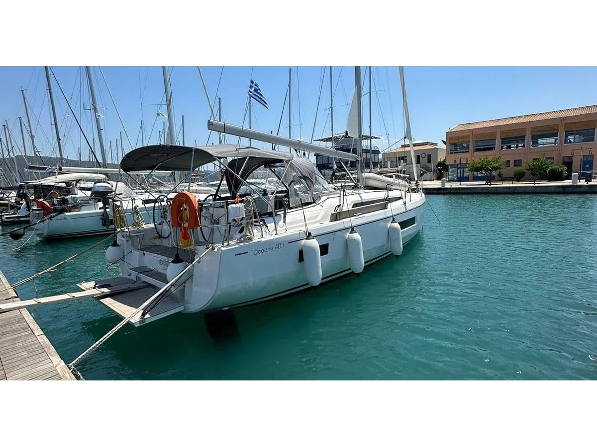 MONTEREY - Sailboat in Lefkada
