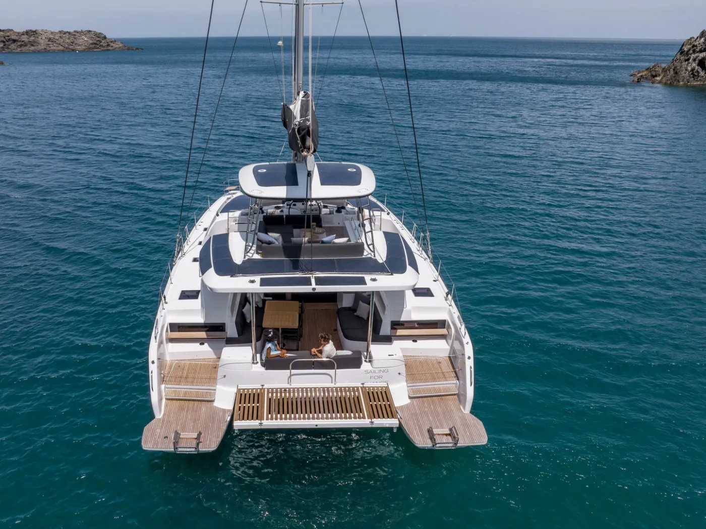 Mythos - Catamaran in Lavrio