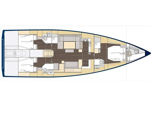 Bavaria C57 - Yelkenli içinde Lavrio