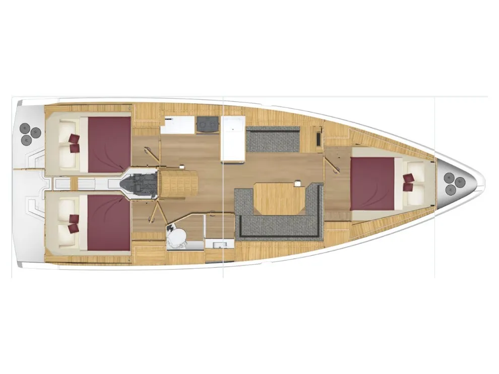 Bavaria C38 - Sailboat in Fethiye