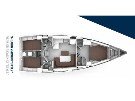 Bavaria Cruiser 46 Style - Yelkenli içinde Kontokali