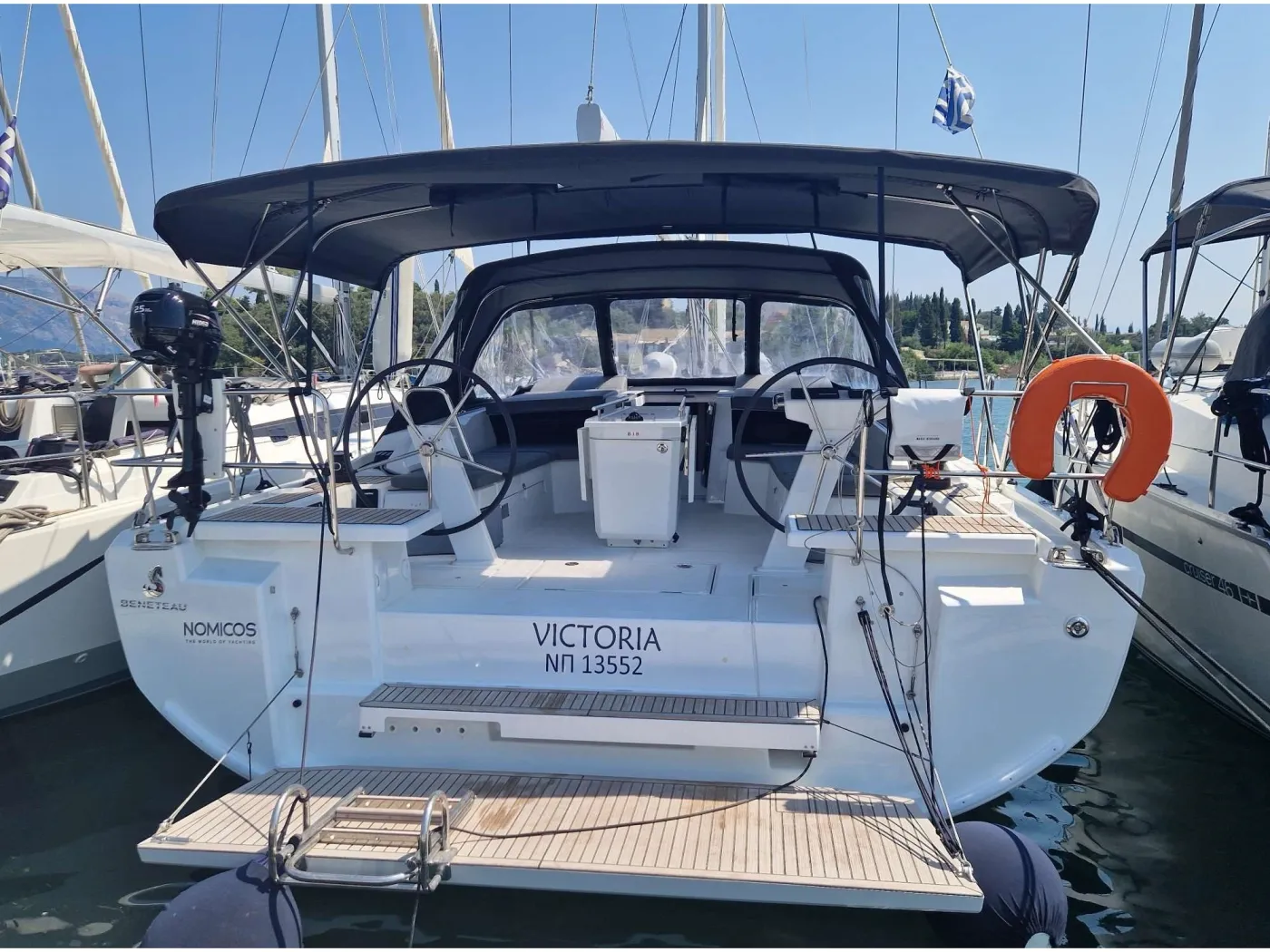 Oceanis 46.1 - Sailboat in Kontokali