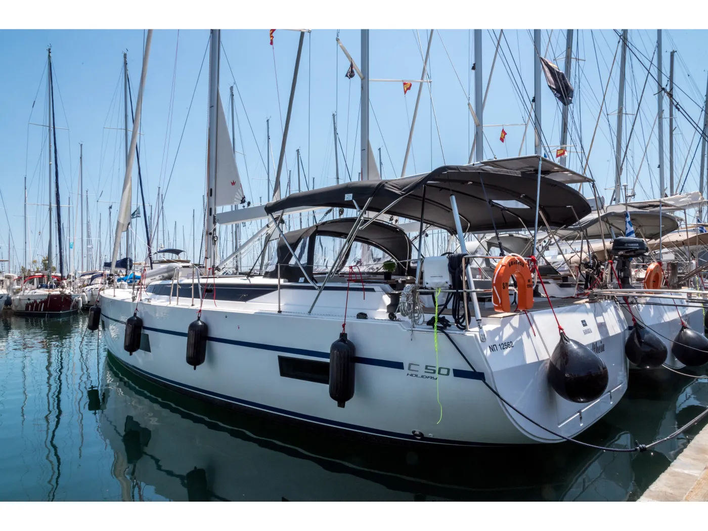 Bavaria C50 - Yelkenli içinde Lefkada