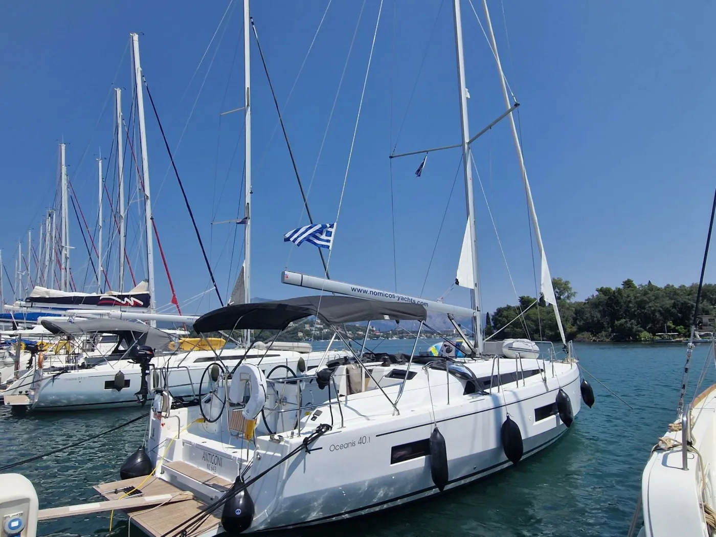 Oceanis 40.1 - Sailboat in Kontokali