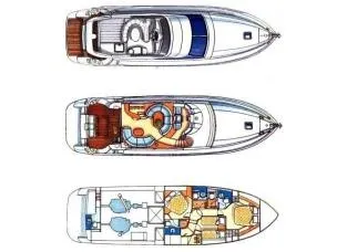 Azimut 43 S - Motor Yat içinde Ornos