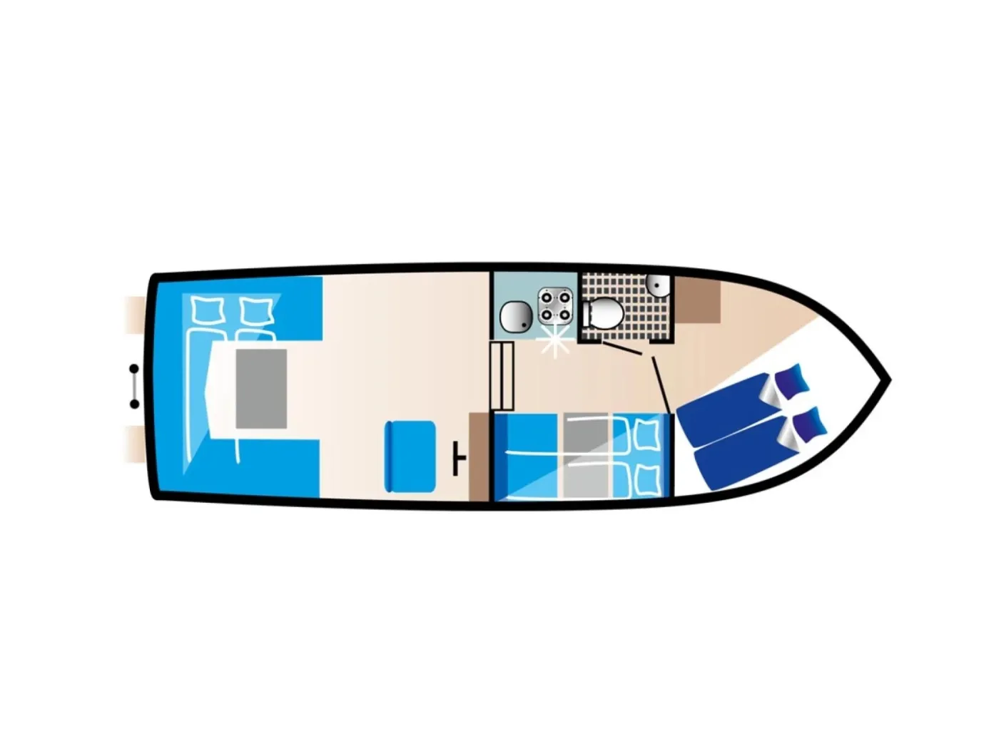 Almeria 850 - Motor Yat içinde Rechlin