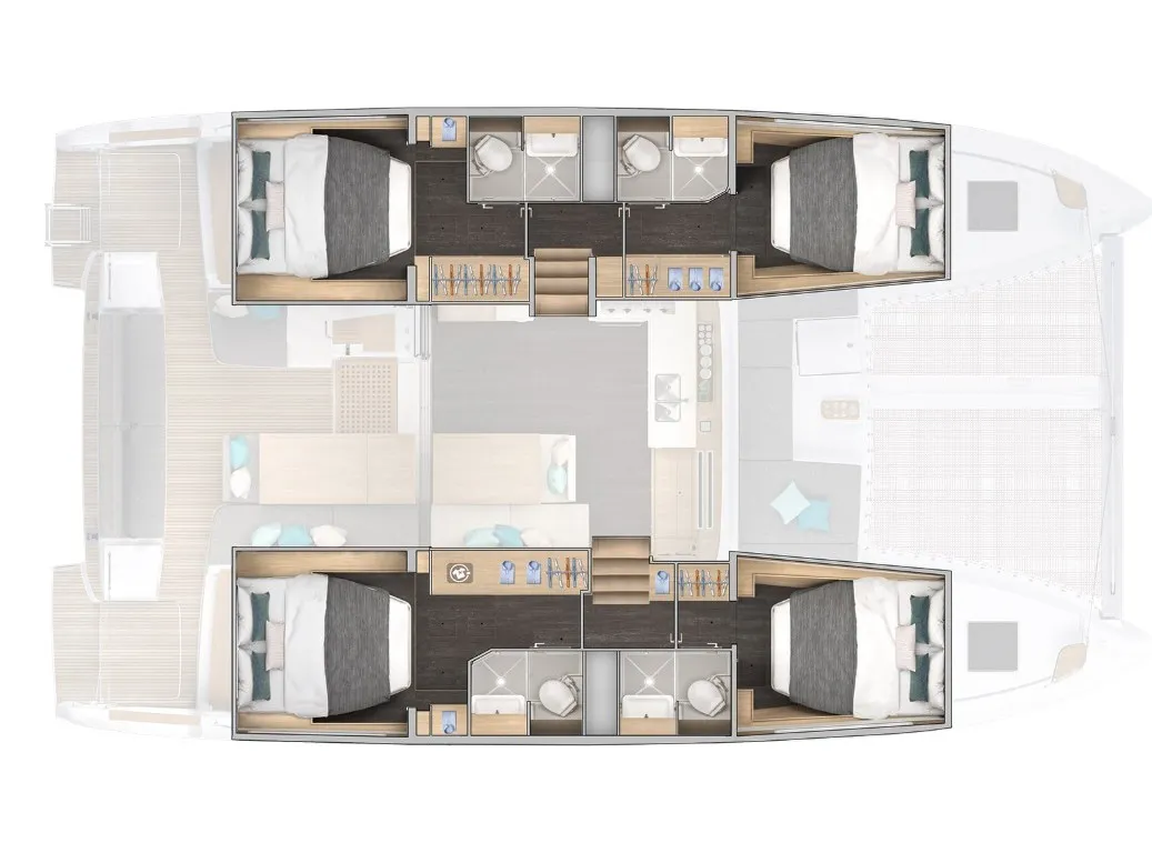 BRAND NEW LAGOON 43 (2) - Catamaran in Bibinje