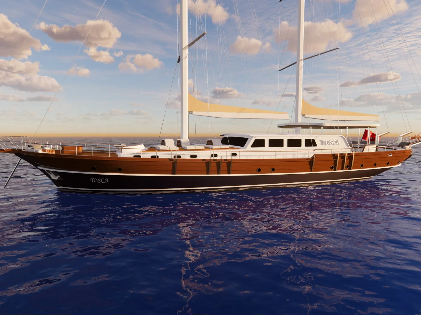 Tosca - Motor Yacht in Bozburun Mh.