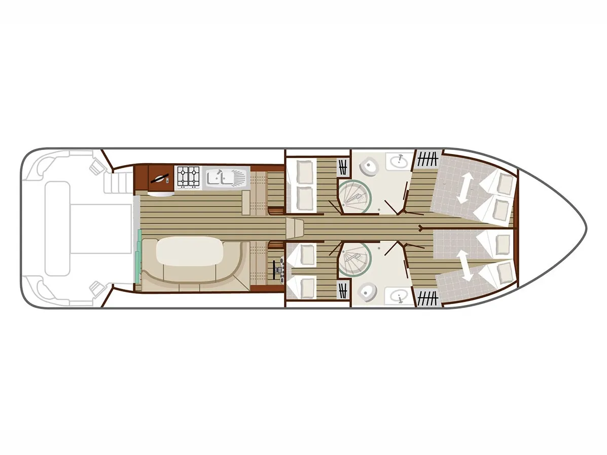 Nicols Estivale Octo - Motor Yat içinde Rechlin