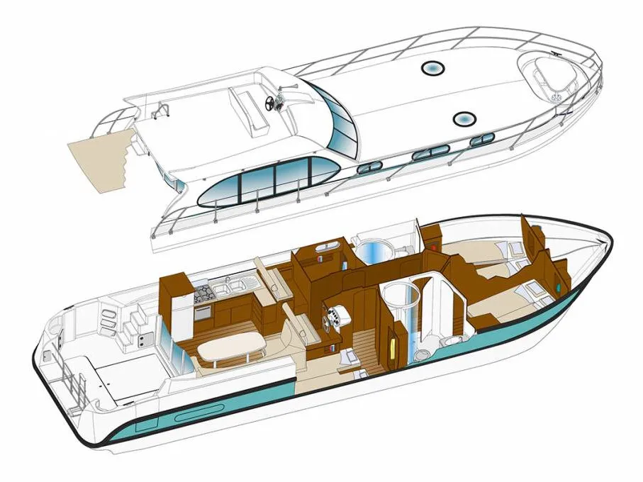 Nicols Estivale Octo - Motor Yat içinde Rechlin
