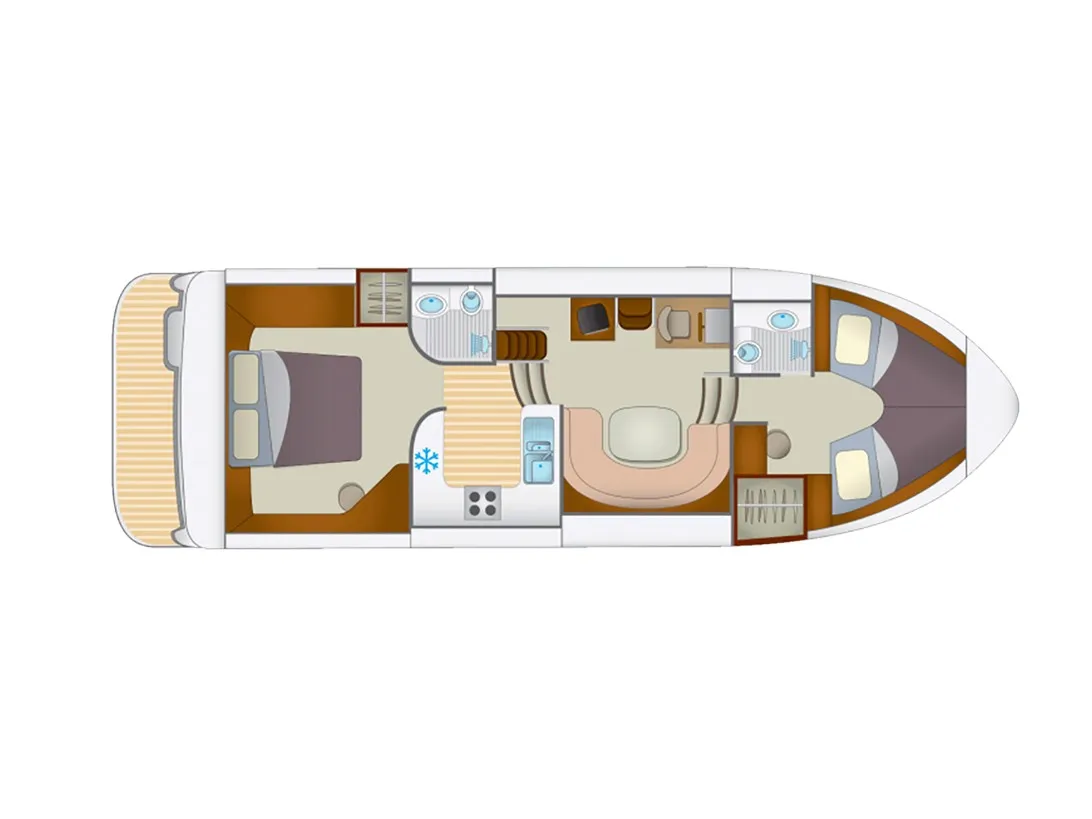 Cruiser Premium XL 4 Pers. - Motor Yacht in Chioggia