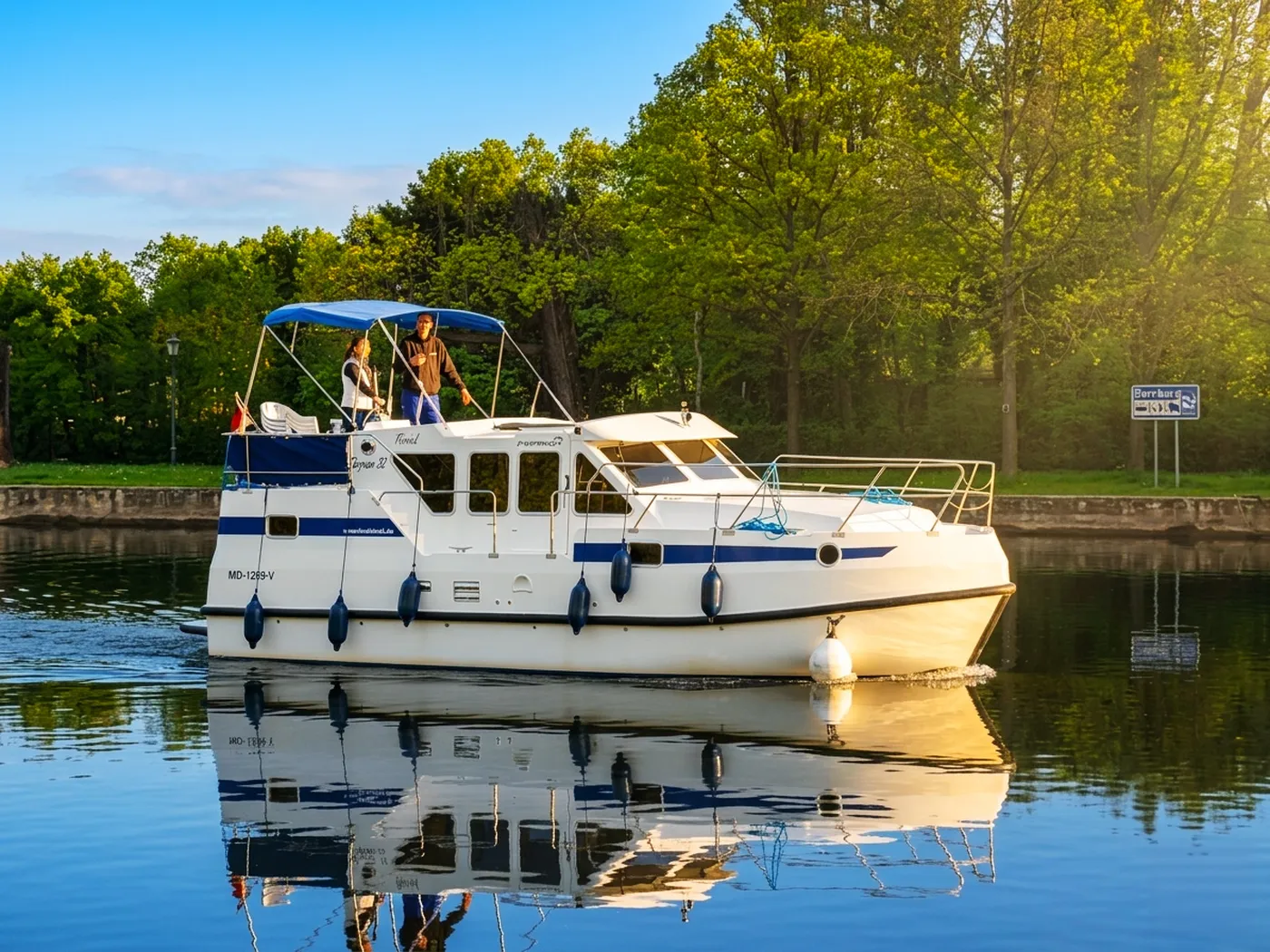 Cruiser Premium 4/6 Pers. - Motor Yat içinde Bernburg (Saale)