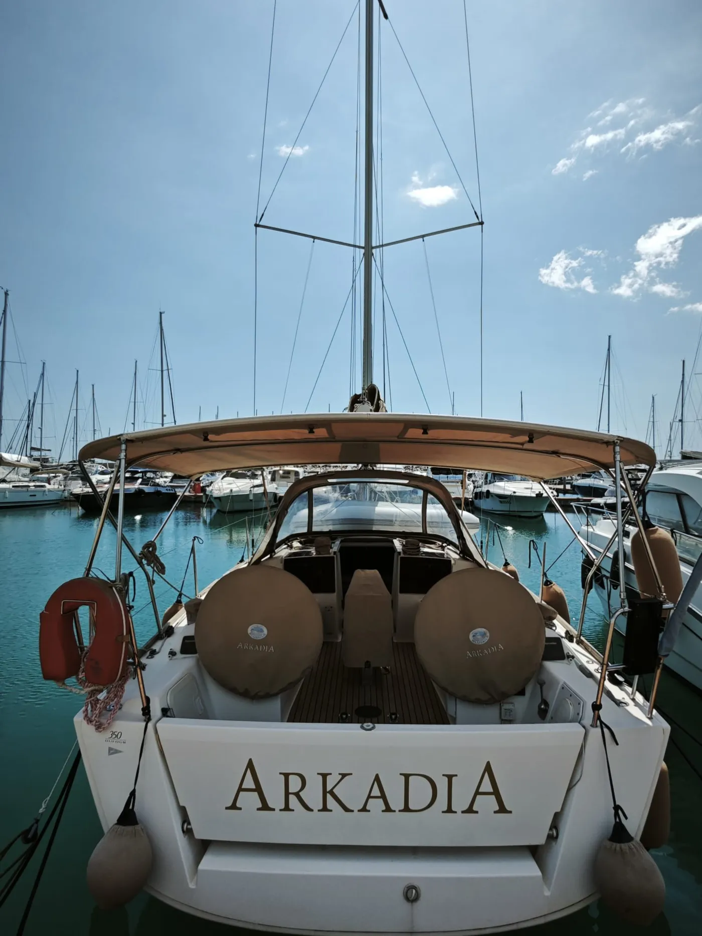 Arkadia - Yelkenli içinde Salerno