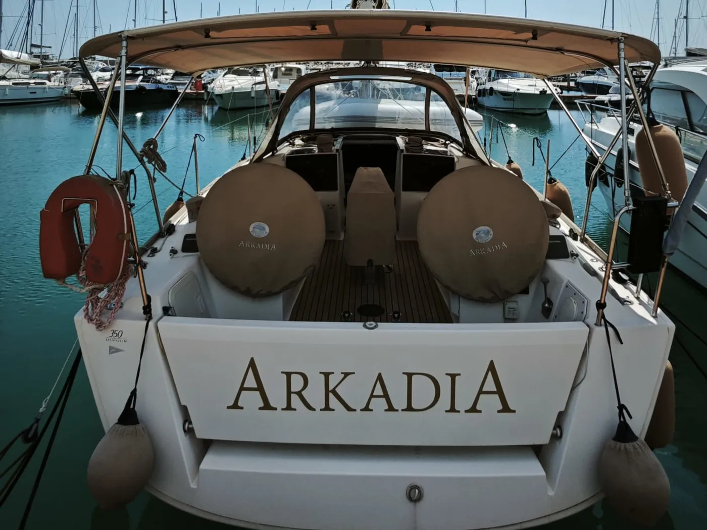 Arkadia - Yelkenli içinde Salerno