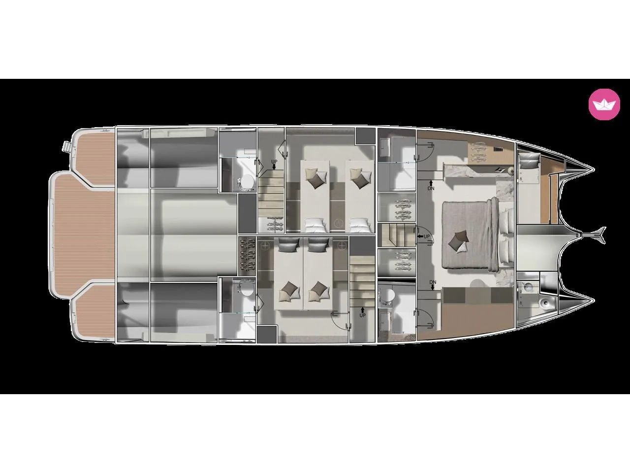 Main - Catamaran in Location 35.8249, 15.2747
