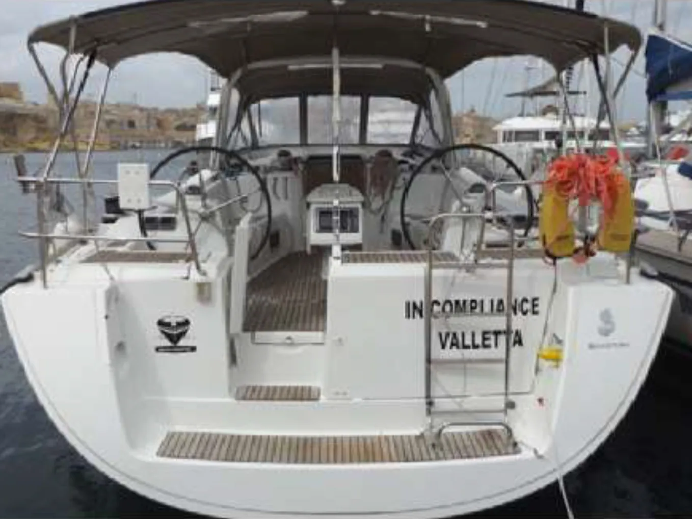 IN COMPLIANCE - Sailboat in Il-Kalkara