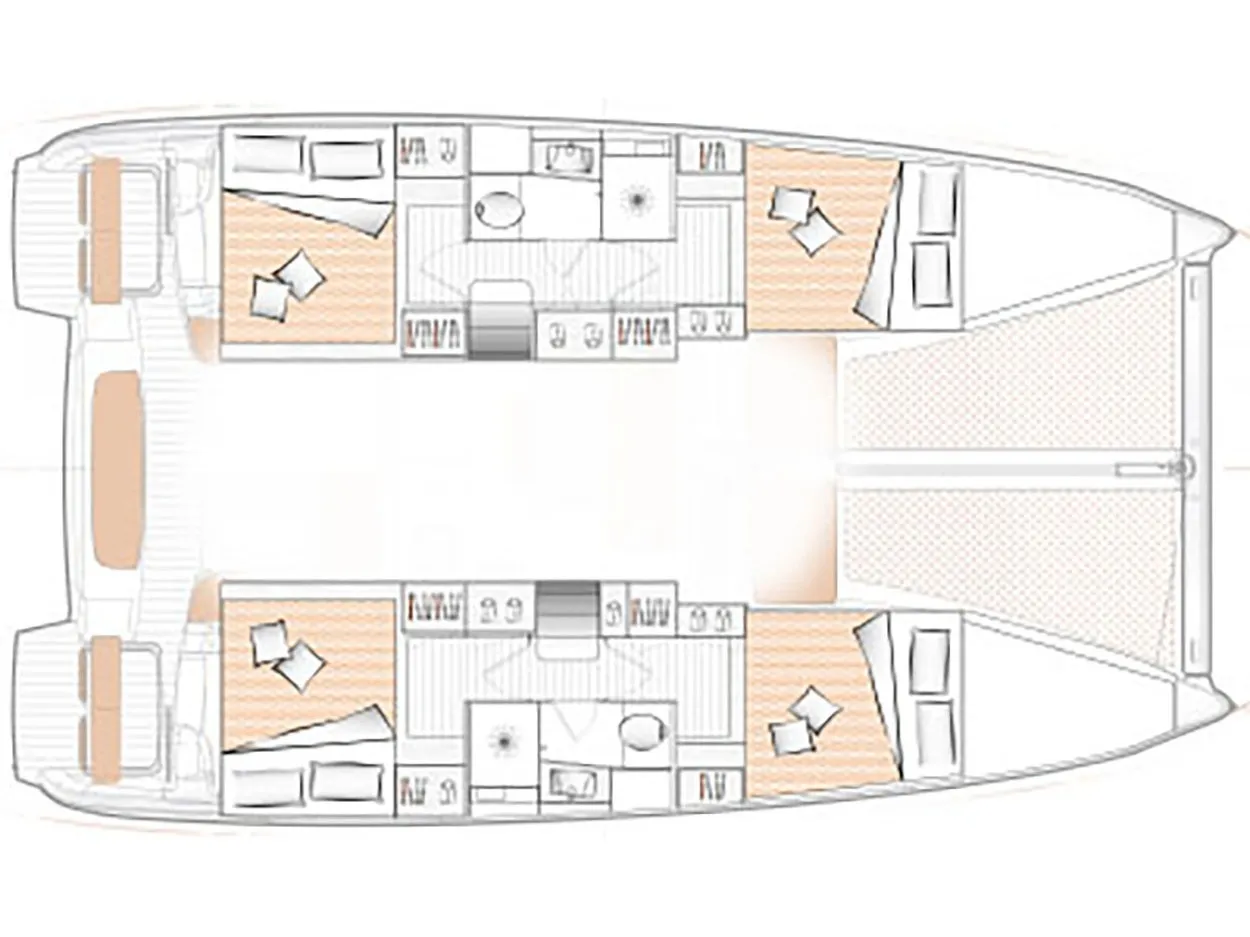 MALAOLAUR - Catamaran in Lefkada